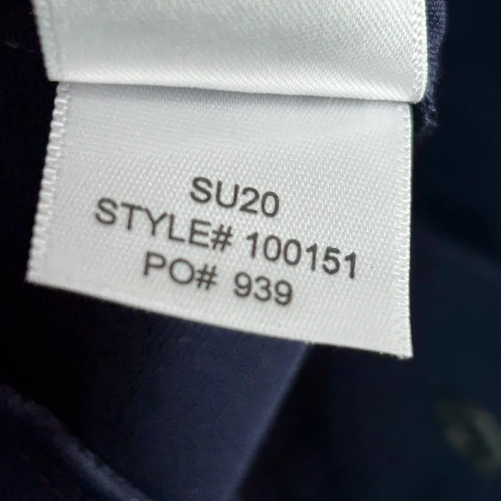 Rhone Commuter Tapered Pants Men Size 38‎ Blue Golf Zip Ankle